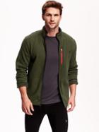 Old Navy Mens Sweater Fleece Jacket Size Xxl Big - Crocodile Rock