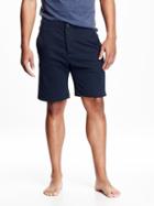 Old Navy Button Front Jersey Shorts - In The Navy