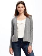Old Navy Classic Open Front Cardi For Women - Heather Gray