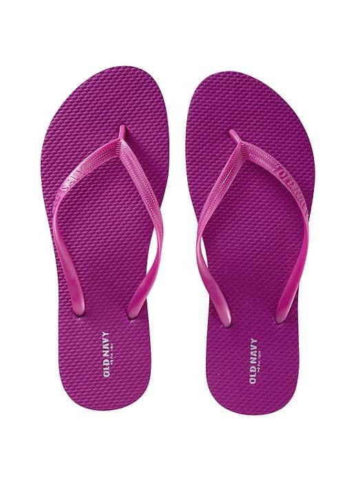 Old Navy Classic Flip Flops For Women - Magenta Magic