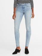 Old Navy Womens Mid-rise Skinny Jeans For Women Juniper Berry Size 14