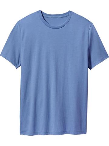 Old Navy Mens Classic Crew Tees Size Xxl Big - Anchor Bay Blue