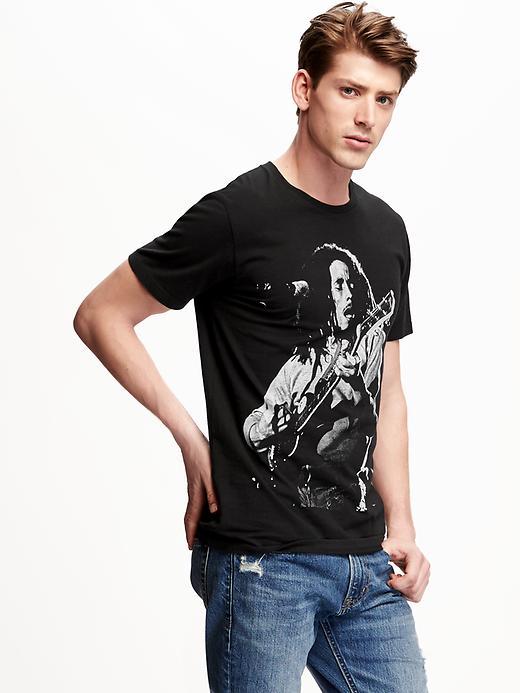 Old Navy Bob Marley Graphic Tee For Men - Blackjack