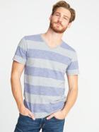 Soft-washed Perfect-fit V-neck Tee For Men