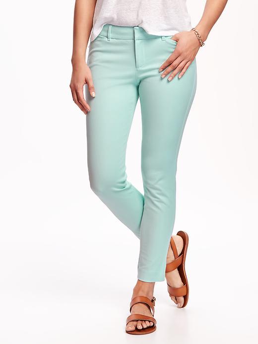 Old Navy Pixie Mid Rise Ankle Pants - Surfin Usa