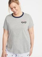 Sun-day Graphic Plus-size Graphic Tee