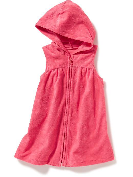 Old Navy Loop Terry Swim Cover Up - Coral Sizzle