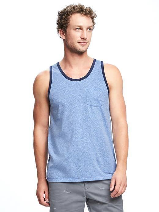 Old Navy Soft Washed Pocket Tank For Men - The Cerulean Life