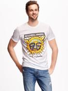 Old Navy Sublime Graphic Tee For Men - Bright White