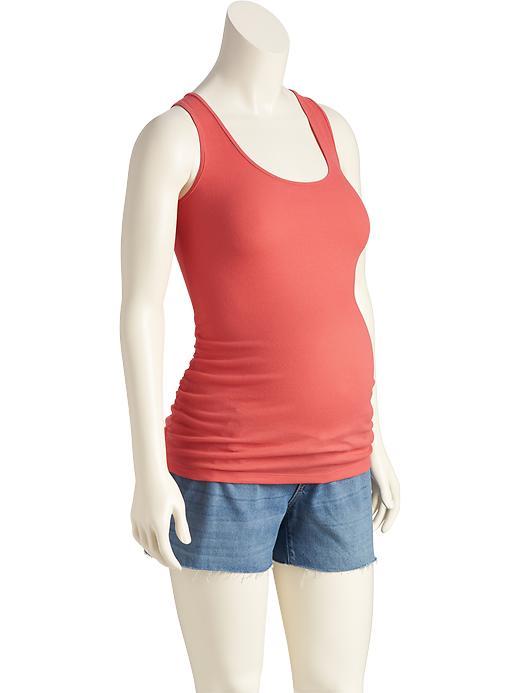 Old Navy Rib Knit Jersey Tanks Size M - Coral Pink