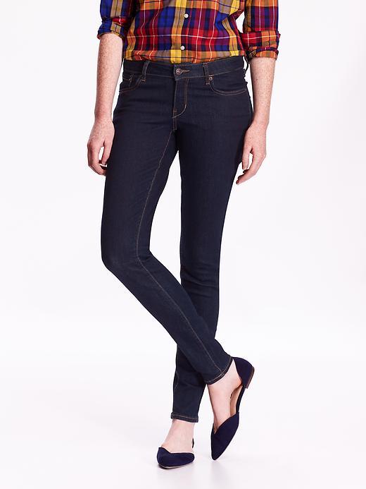 Old Navy Womens Low Rise Rockstar Skinny Jeans Size 0 Regular - Rinse