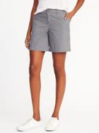 Old Navy Womens Mid-rise Everyday Shorts For Women (7) Blank Slate Size 0