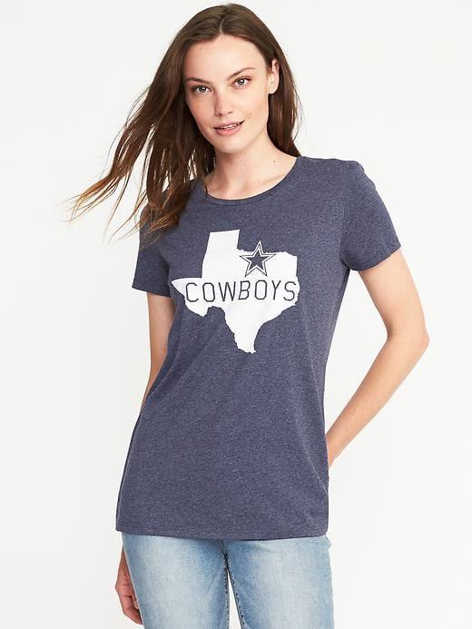 Old Navy Womens Nfl Dallas Cowboys Tee For Women Cowboys Size Xl