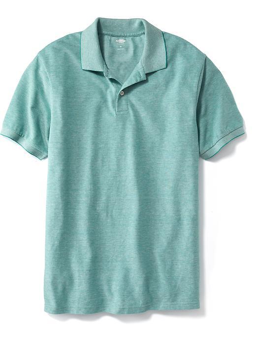 Old Navy Classic Pique Polo For Men - Tealathon