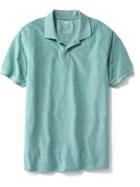 Old Navy Classic Pique Polo For Men - Tealathon