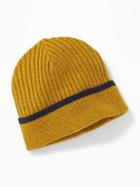 Roll-cuffed Beanie For Men