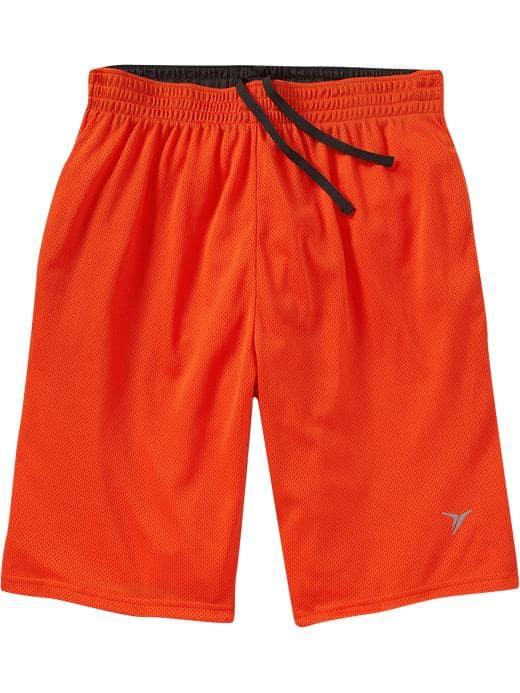 Old Navy Mens Mesh Shorts 10 - Paprika