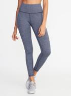 High-rise Soft-brushed Elevate Compression Leggings For Women