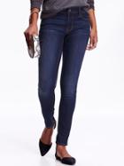 Old Navy Mid Rise Rockstar Skinny Jeans Size 16 Short - Cyan