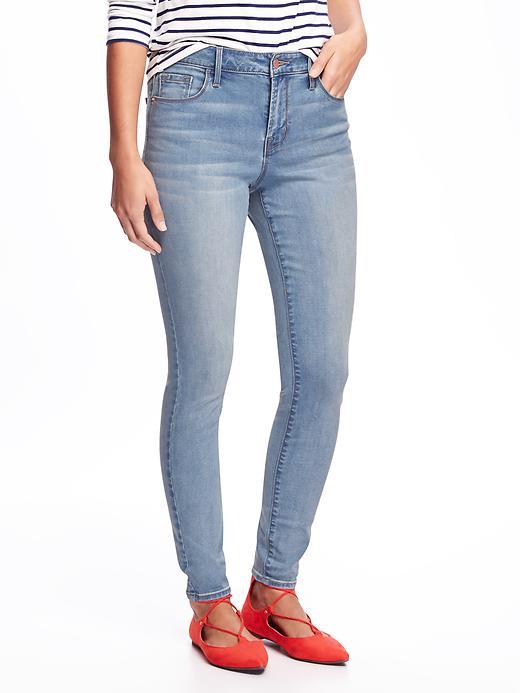 Old Navy High Rise Rockstar Skinny Jeans For Women - Light Wash
