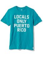Old Navy Mens Puerto Rico Graphic Tee For Men Locals Only Puerto Rico Size S