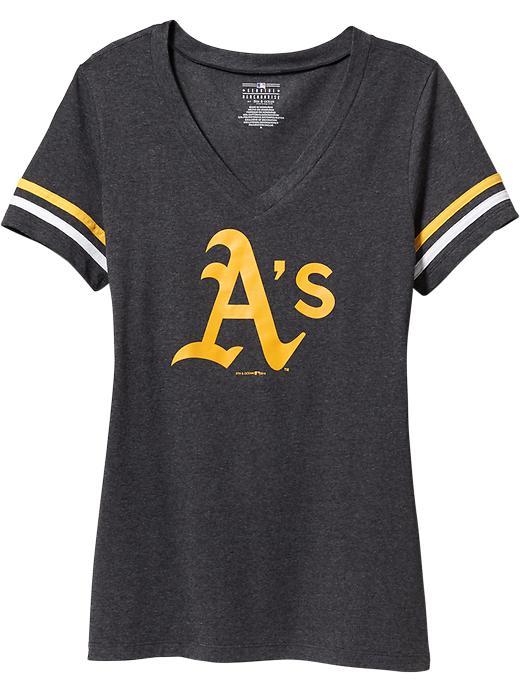 Old Navy Womens Mlb Team Tees - Oakland Athletics