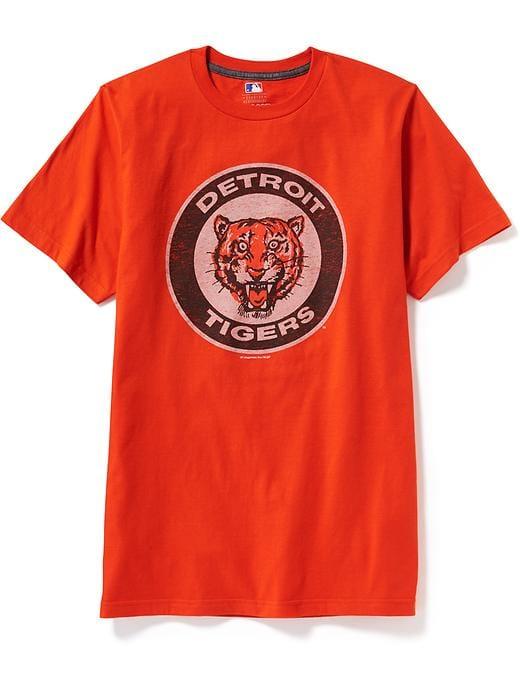 Old Navy Mens Mlb Team Tee For Men Detroit Tigers Size S