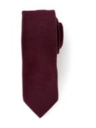 Old Navy Wool Blend Tie For Men - Winter Burgundy