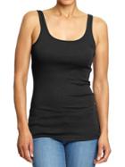 Old Navy Womens Jersey Stretch Tamis - Black Jack