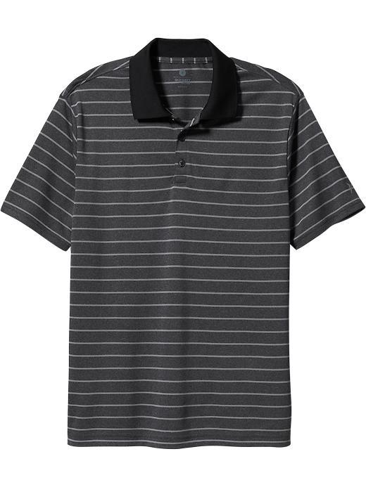 Old Navy Mens Active Striped Polos Size Xxl Big - Black