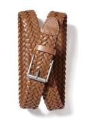 Old Navy Braided Faux Leather Belt - Yellow