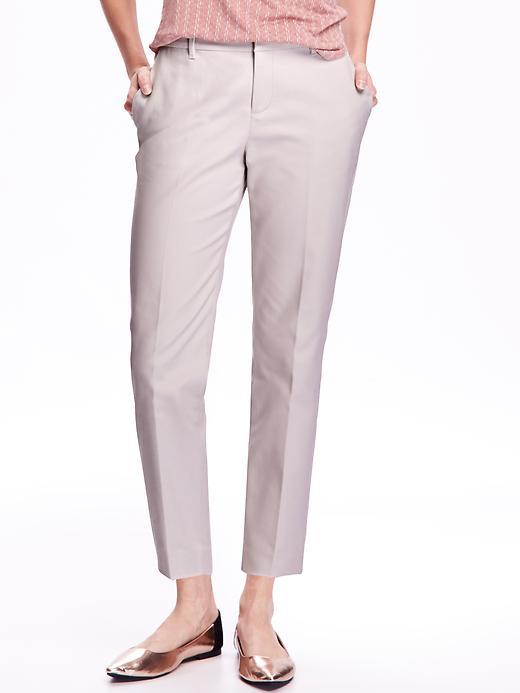 Old Navy Mid Rise Harper Trousers - Palomino