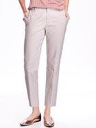 Old Navy Mid Rise Harper Trousers - Palomino