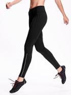 Old Navy Womens Running Tights Size M Tall - Blackjack