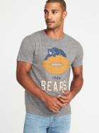 Old Navy Mens Nfl Team Crew-neck Tee For Men Bears Size L