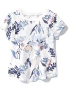 Old Navy Allover Floral Tee - Cool Combo