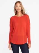 Old Navy Loose Sweater Knit Jersey Top - Sea Anemone