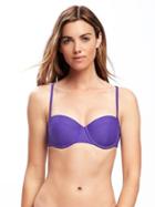 Old Navy Underwire Balconette Bikini Top For Women - Violet Me In