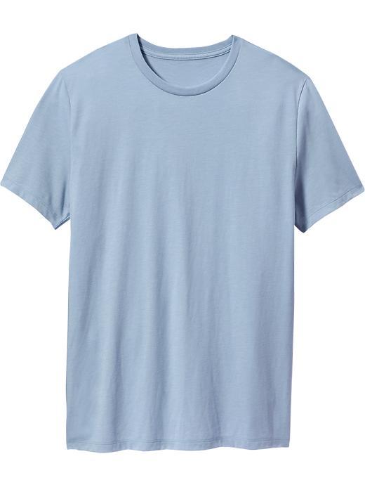 Old Navy Mens Classic Crew Tees Size Xxl Big - Frost At Sea