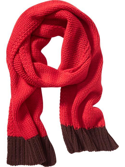 Old Navy Womens Color Blocked Infinity Scarf Size One Size - Tan Combo