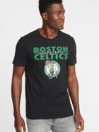 Old Navy Mens Nba Team Graphic Tee For Men Celtics Size S