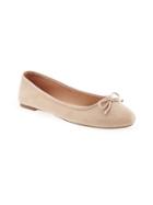Old Navy Sueded Ballet Flats For Women - Sand