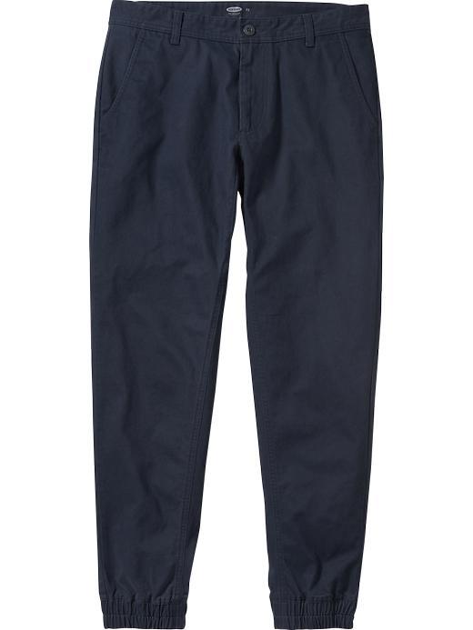 Old Navy Mens Cinched Cuff Khakis Size 44w Big - Classic Navy