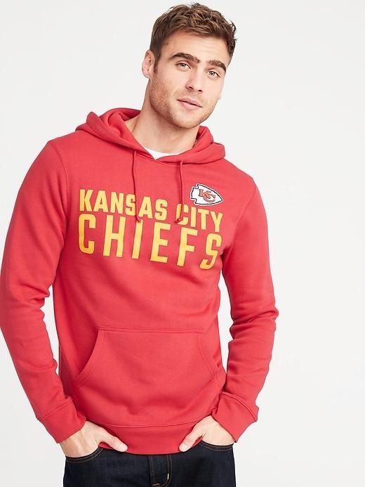 Old Navy Mens Nfl Team Football Graphic Pullover Hoodie For Men Kansas City Chiefs Size S