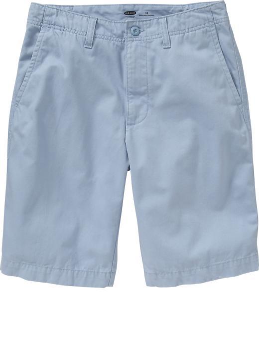 Old Navy Mens Broken In Khaki Shorts 10&quot; Size 44 W 12/13 Tall - Frost At Sea