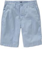 Old Navy Mens Broken In Khaki Shorts 10&quot; Size 44 W 12/13 Tall - Frost At Sea