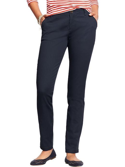 Old Navy Womens The Sweetheart Skinny Khakis - Classic Navy
