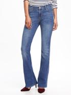 Old Navy Mid Rise Micro Flare Jeans For Women - Palm Springs