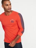 Old Navy Mens Soft-washed Long-sleeve Graphic Tee For Men New York City Size M