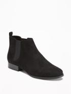 Old Navy Chelsea Ankle Boots For Women - Black